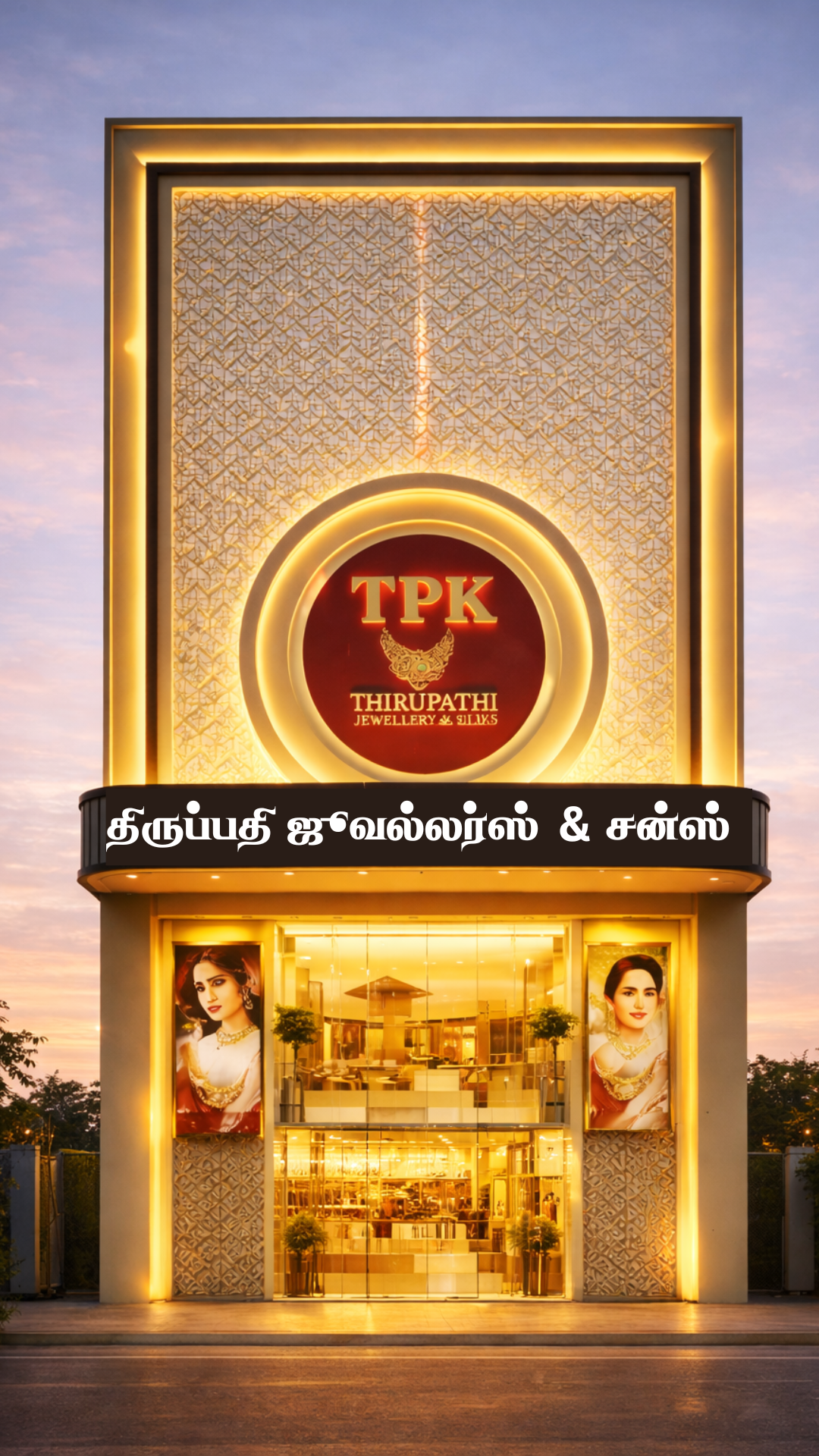 Trusted jewellery store in Usilampatti offering certified gold and silver jewellery